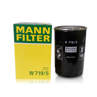 曼牌滤清器W719/5机油格滤芯适用奥迪捷达桑塔纳骏捷都市高尔夫