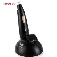 雷瓦(RIWA) 鼻毛器 水洗电动鼻毛修剪器 理鬓 修眉 三合一充电版RA-555A