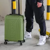 锐步Reebok时尚拉杆箱 行李箱旅行箱万向轮20英寸TSA密码锁色/绿色 男女学生登机箱 绿色 20寸