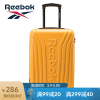 锐步Reebok时尚拉杆箱 行李箱旅行箱万向轮20英寸TSA密码锁色/绿色 男女学生登机箱色 20寸