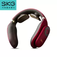 王一博代言skg颈椎按摩器4098红色尊贵款颈部按摩仪智能蓝牙控制
