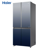 海尔(Haier) BCD-555WSCEU1 冰箱 十字对开四门多门 555升大冰箱变频节能母婴家用