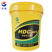 长城 防冻液 HDC-1 -25度~107℃超重负荷发动机冷却液 绿色防冻液 18kg/20L