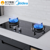 美的(Midea) 燃气灶 JZT-QTW10 台嵌 家用 双灶(天然气)