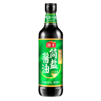 海天 简盐酱油 薄盐生抽 减盐少盐一级酱油500ml