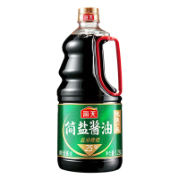 海天 简盐酱油 薄盐生抽 减盐少盐一级酱油1280ml