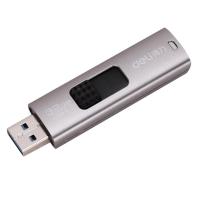 得力2173推拉式U盘32G(黑)（HD）