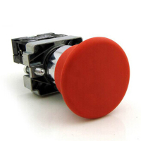 施耐德电气 XB2B 红色 金属 按钮 XB2BC42C 40mm蘑菇头按钮