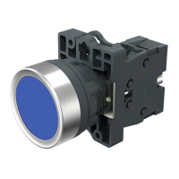 施耐德电气 XA2 蓝色 塑料 按钮 XA2EA61 平头按钮