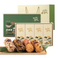 悠享时端午节礼品高端粽子礼盒 蛋黄鲜肉粽 梅菜肉竹筒粽 八宝粽组合 竹筒饭 支持企业团购定制 竹筒粽礼盒