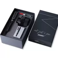 凌美(LAMY)德国进口 狩猎者钢笔墨水笔套装含墨水+吸墨器+墨胆