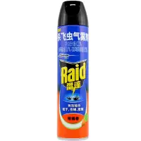 雷达 (Raid)(Raid) 杀飞虫气雾剂驱蚊驱虫蚊子苍蝇飞蛾杀虫剂 柑橘型600ml 单瓶价格