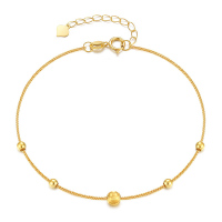 GZUAN古钻珠宝 18K金猫眼手链18K简约手链 S1817