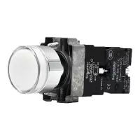 施耐德电气 XB2B 白色 金属 按钮 XB2BW31B1C LED型平头按钮