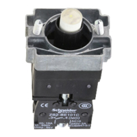 施耐德电气 XB2 22mm 按钮附件 ZB2BWB31C LED型带触点按钮基座