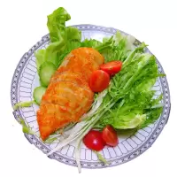鸡胸肉500g(五香、孜然、奥尔良、黑椒、香辣)味组合装即食低脂肪健身代餐食品速食方便熟100g*5装