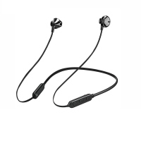 纽曼蓝牙耳机挂脖式C6运动耳机无线跑步超长续航磁吸颈挂半入耳式苹果vivo华为oppo手机通用