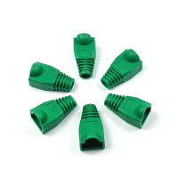 中云智创 水晶头护套 超五类六类网线保护套 绿色(HD)