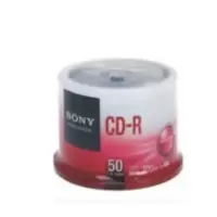 索 尼 700MB CD-R 空白 CD刻录盘 50片桶装