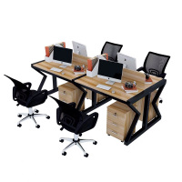 经理桌椅 1.8米办公桌+椅子+柜子
