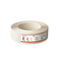 博扬 2M两兆E1同轴电缆SYV75-2-2单芯64编+32编双层屏蔽0.34mm无氧铜导体视频线 国标射频DDF信号线