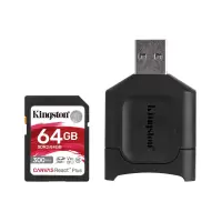 金士顿 64G SD相机卡 内存卡 U3极速版4K佳能尼康微单反数码相机摄像储存大卡