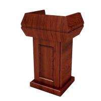 尊誉系列演讲台WA101 658*528*1180优质天然胡桃木皮饰面