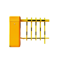 栅栏道闸机 栏栅空降门(黄色)JX-100