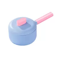美的 奶锅 CJ16Pot305 防烫把手家用婴儿辅食锅(单位:个)