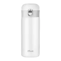 美的 不锈钢保温杯 CJ35W101 便携水杯可爱情侣学生男女杯子 350ml(单位:个)