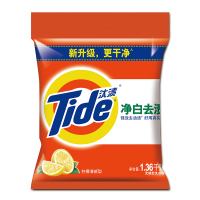 宝洁[汰渍(Tide)] 净白去渍洗衣粉(柠檬清新型) 1.36Kg(计价单位:袋)