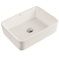 【LONGER】 LE-5332 方形洗脸盆 台上洗手盆 卫生间面盆 高温陶瓷 475*365*130（计价单位：个）