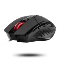 双飞燕(A4TECH)V7M 鼠标 有线鼠标 游戏鼠标 右手鼠标 灵敏金靴 吃鸡鼠标 电竞游戏 黑色(计价单位:个)