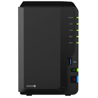 群晖 Synology DS220+ NAS网络存储服务器 二盘位