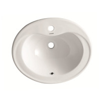 [LONGER] LE-5509 陶瓷洗脸洗手池面盆 台上盆 单孔 560*460*190mm (计价单位: 个)