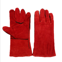 君御(Exsafety) 电焊手套隔热防火阻燃焊接手套耐高温焊工手套劳保工作手套