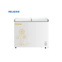 美 菱 冷柜(MEILING) BCD-220DT 220升 双温冰柜 商用卧式冷柜 家用保鲜柜一级节能