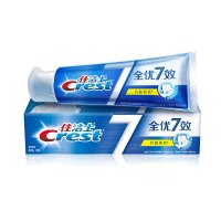 佳洁士(Crest) 全优7效抗酸锁钙 牙膏 180g 7效合1 全面健康防护