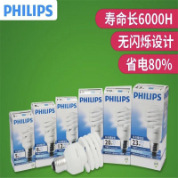 飞利浦PHILIPS 8W E27 TORNAD螺旋标准节能灯泡(只)