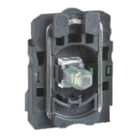 施耐德电气 XB5 按钮指示装置附件 ZB5AW0M42C LED型带触点按钮基座