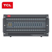 TCL 集团程控电话交换机 8进80出电话机交换机IVR语音导航二次来显电话秘书办公商用T800 A5-8/80