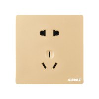 中科电工(SECKET)XD2 10A二三极插座 金