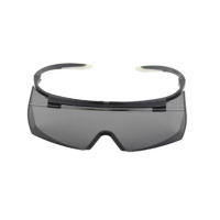 优维斯(uvex)super f OTG安全防护眼镜镜框:黑色镜片:灰色 5-2.5