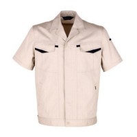 斯卡地尔(Scotoria)半袖 工作服上衣3XL卡其色