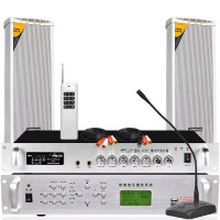 中锐智采MP3定时播放器智能校园广播系统学校自动音乐打铃主机军号仪带遥控公共广播 幼儿园校园广播系统套装