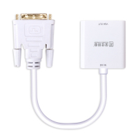 金佳佰业 Z259 贵族系列 DVI24+1 转 VGA转接线 白色