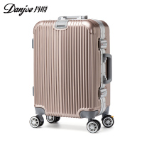 丹爵(DANJUE)新款铝框拉杆箱万向轮旅行行李箱D23-24寸