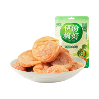 来伊份 清脆梅125g青梅休闲零食果干蜜饯果脯梅子脆青梅袋装来一份
