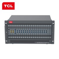 TCL 集团程控电话交换机 16进56出电话机交换机IVR语音导航二次来显电话秘书办公商用T800 A5-16/56