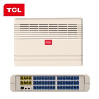 TCL 集团程控电话交换机 4进16出电话机交换机IVR语音导航二次来显电话秘书办公商用T800 A2-4/16